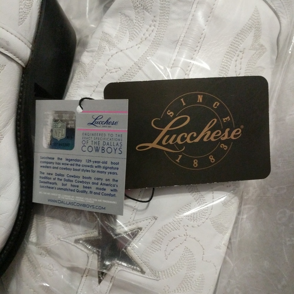 Lucchese Dallas Cowboys Cheerleader boots